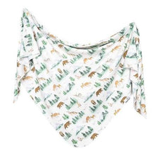 Load image into Gallery viewer, Copper Pearl Knit Swaddle Blanket
