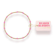 Load image into Gallery viewer, Beaded Blondes Dainty Poppi Bracelet
