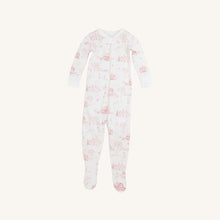 Load image into Gallery viewer, Beaufort Bonnet Knox Night Footed York Town Toile/Worth Ave White
