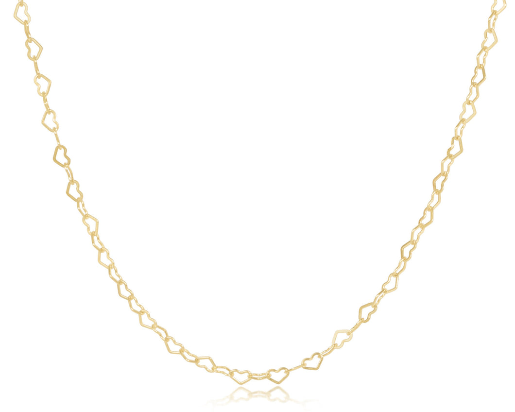 Enewton Choker Love Chain Gold