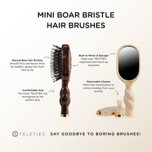 Load image into Gallery viewer, Teleties Mini Boar Bristle Hair Brush
