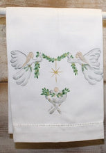 Load image into Gallery viewer, Manger Hand Embellished Tea Towel
