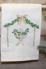 Load image into Gallery viewer, Manger Hand Embellished Tea Towel
