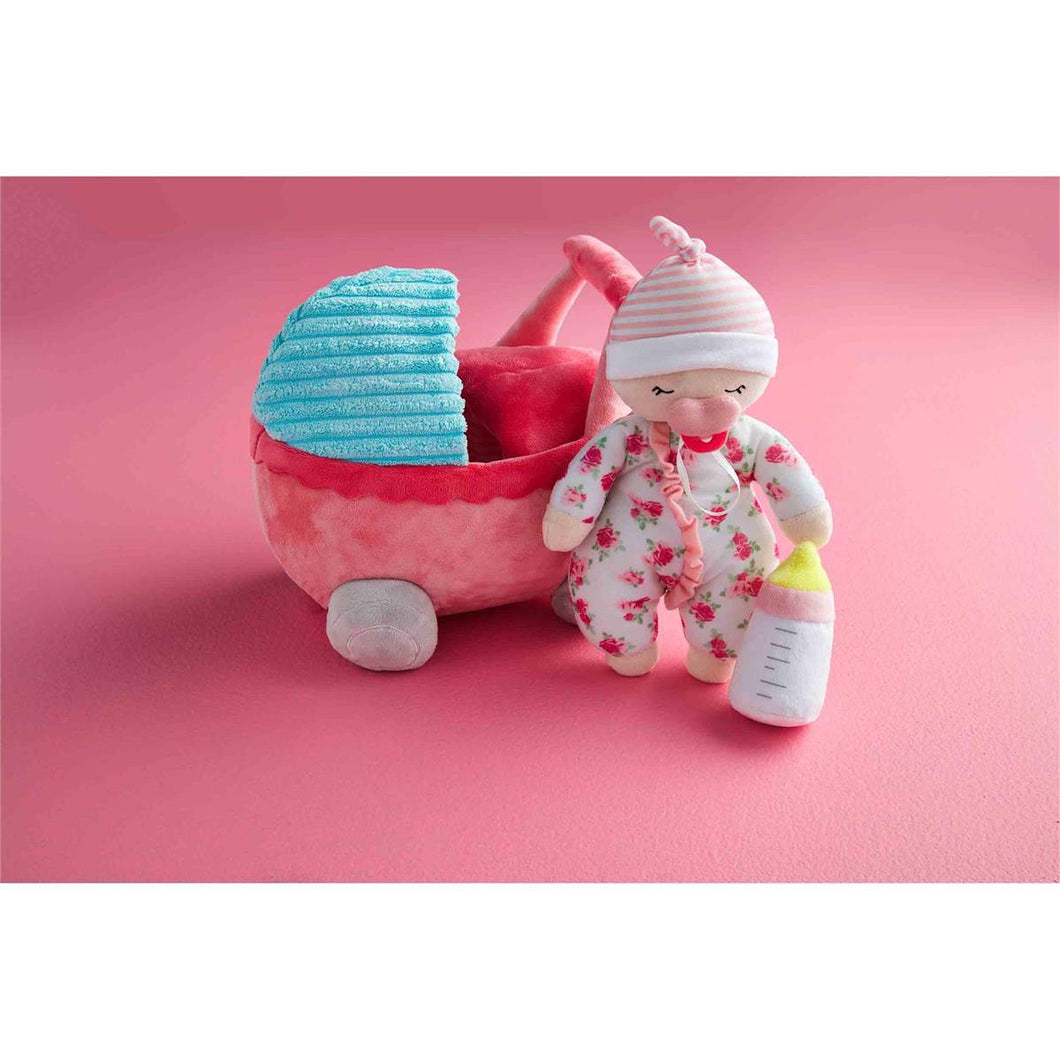 Mudpie Baby Doll Plush Set