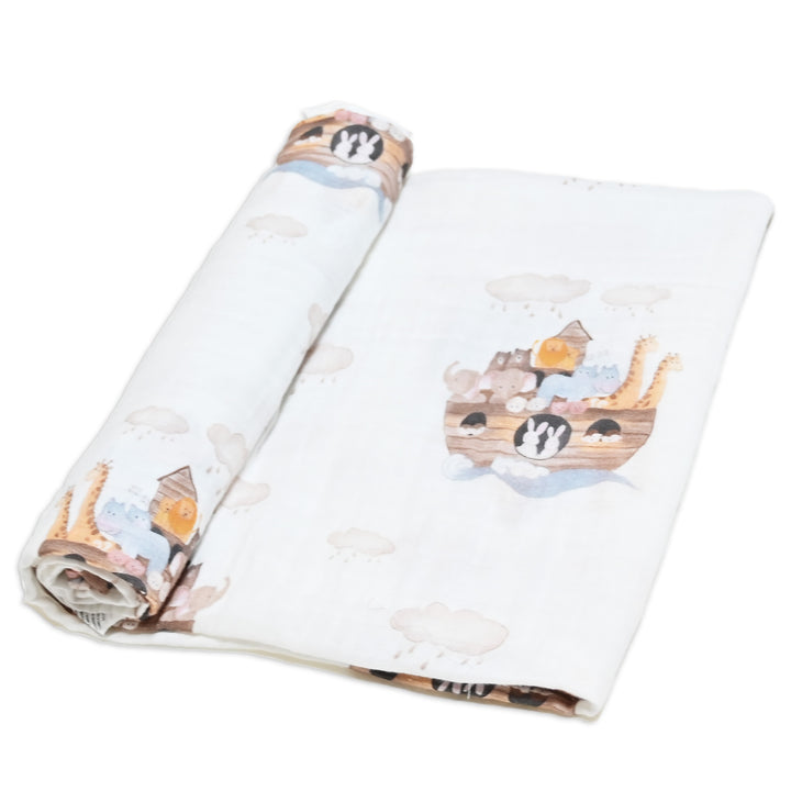 Lolly Banks Cotton Muslin Swaddle Blanket
