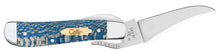 Load image into Gallery viewer, Case Blue Sycamore Wood Smooth RussLock
