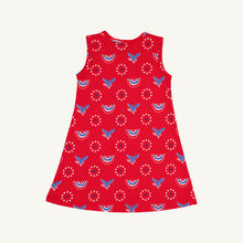 Load image into Gallery viewer, Beaufort Bonnet Star Spangled Swag-Sleeveless Polly Play Dress
