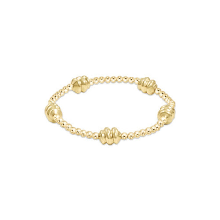 Enewton Admire Gold 3mm Bead Bracelet Gold
