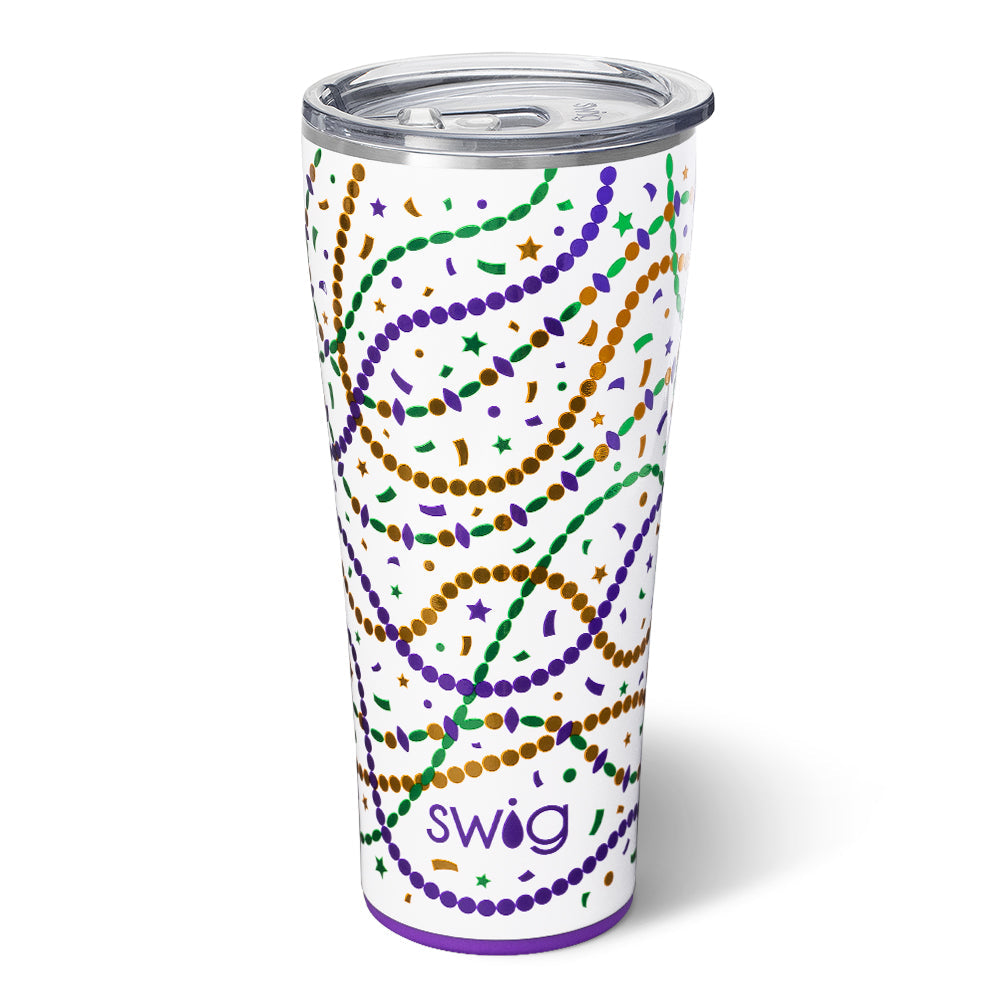 Swig Mardi Gras 32 oz. Tumbler