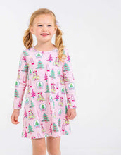 Load image into Gallery viewer, Beaufort Bonnet Long Sleeve Polly Play Dress Christmas Coloring Contest
