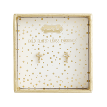 Load image into Gallery viewer, Cross Stud Earring
