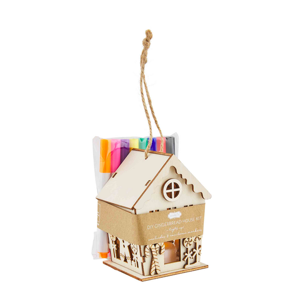 Color-Me-Light-Up Gingerbread House Kit