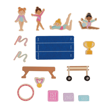 Load image into Gallery viewer, Gymnastics Wood Toy Set
