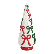 Load image into Gallery viewer, Bow Ceramic Christmas Tree
