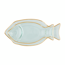 Load image into Gallery viewer, Round Glass Fish Tray Set
