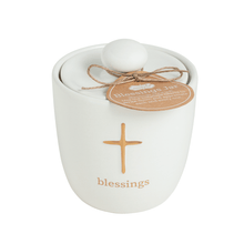 Load image into Gallery viewer, Ceramic Cross Blessing Jar
