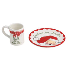 Load image into Gallery viewer, Milk &amp; Cookies For Santa Set

