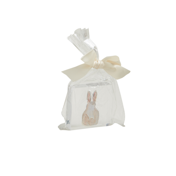 Bunny Spring Acrylic Block