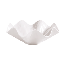Load image into Gallery viewer, Ruffled Melamine Serving Bowl

