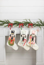 Load image into Gallery viewer, Nutcracker Embroidered Stocking
