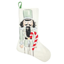 Load image into Gallery viewer, Nutcracker Embroidered Stocking
