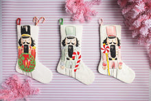 Load image into Gallery viewer, Nutcracker Embroidered Stocking
