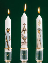 Load image into Gallery viewer, Nativity Mini Taper Candle Set
