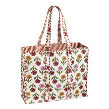 Load image into Gallery viewer, Quilted Block Print Tote
