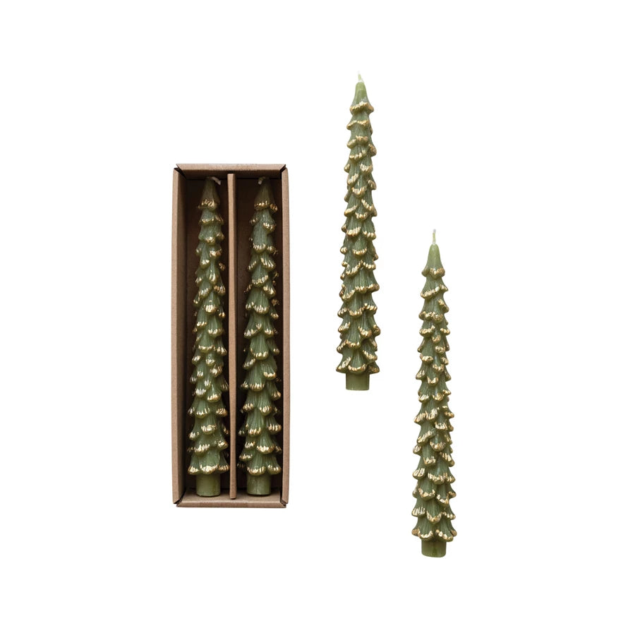 10' Unscented Tree Shaped Tapers Cedar Color