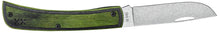 Load image into Gallery viewer, Crossroads Smooth Green/Black Dymalux® Wood XR Sod Buster® Jr
