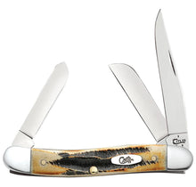Load image into Gallery viewer, Case Knife 6.5 Bone Stag Medium Stockman
