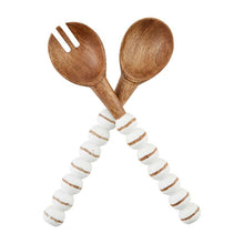 Load image into Gallery viewer, Mudpie Natural Wood Serving Set
