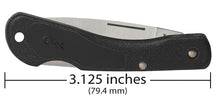 Load image into Gallery viewer, Case Knife Black Synthetic Mini Blackhorn
