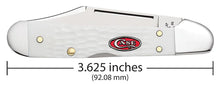Load image into Gallery viewer, Case Knife SparXX White Synthetic Standard Jig Mini Copper Lock
