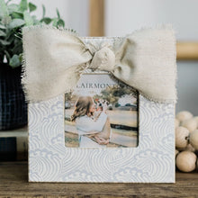 Load image into Gallery viewer, Clairmont &amp; Co Burlap Bow Frame
