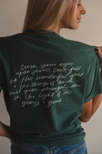Load image into Gallery viewer, Glory + Grace Tee : Spruce
