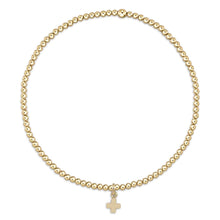 Load image into Gallery viewer, Enewton Gold 2mm Bead Small Charm Bracelet
