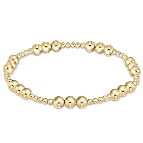 Enewton Extends Classic Joy Pattern Bead Bracelet Gold