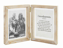 Load image into Gallery viewer, Mudpie 4x6 Hinged Glass Frame
