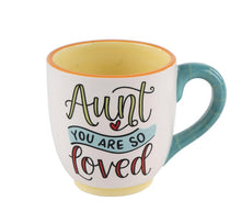 Load image into Gallery viewer, Aunt You Are So Loved Mug

