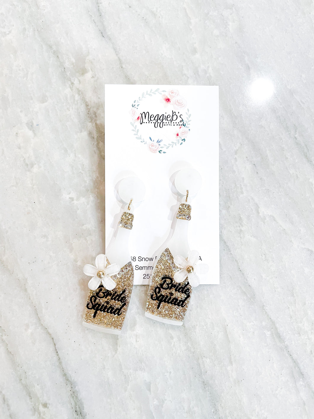 National Jewelry BRIDE SQUAD Earrings