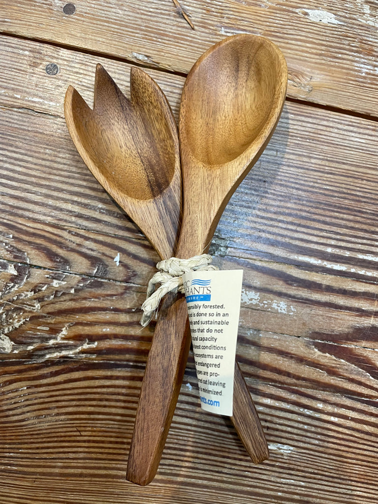Pacific Merchants Fork/Spoon Serving Set