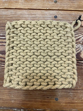 Load image into Gallery viewer, Creative Co-Op Cotton Crocheted Potholder
