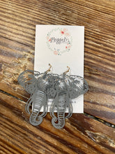 Load image into Gallery viewer, Metal Elephant Earrings
