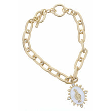 Load image into Gallery viewer, Jane Marie Gold Toggle Chain Bracelet
