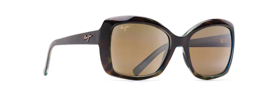 Maui Jim Orchid Tortoise with Peacock Frame HCL® Bronze Lens