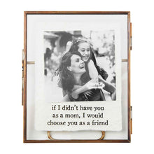 Load image into Gallery viewer, Mudpie Glass Metal Frame 3x3
