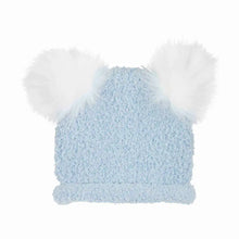 Load image into Gallery viewer, Mudpie Fur Pom Chenille Hat
