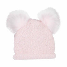 Load image into Gallery viewer, Mudpie Fur Pom Chenille Hat
