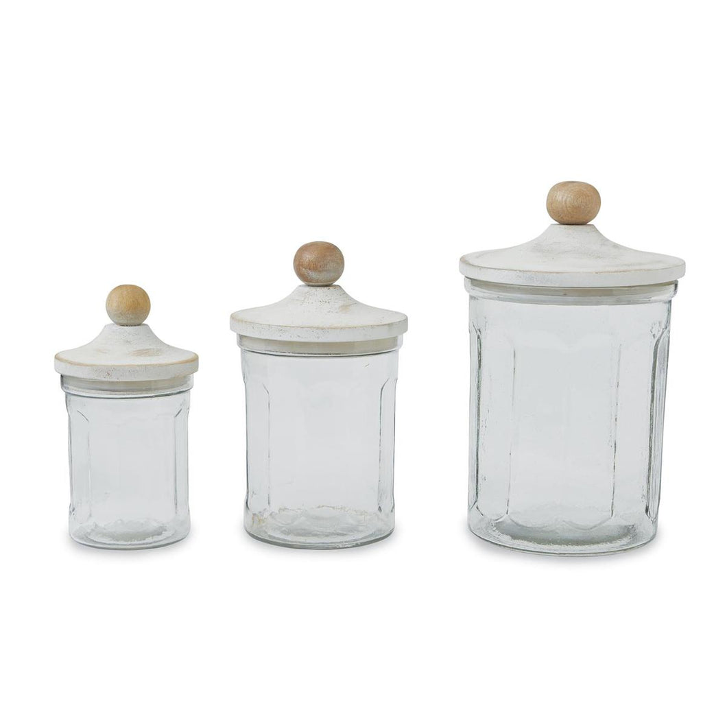Mudpie Glass Canister Set
